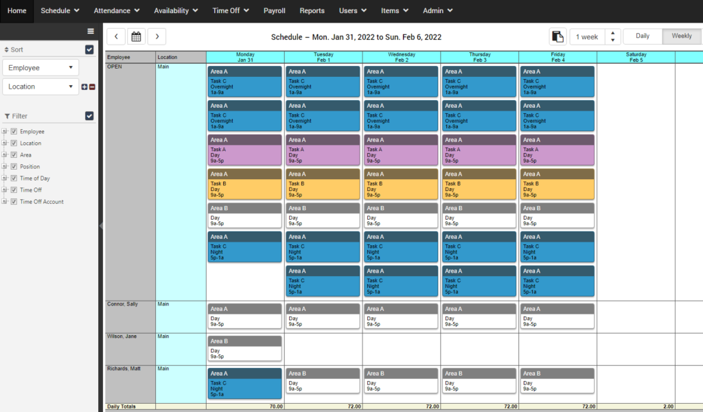 Day Options Visual View Options - Welcome